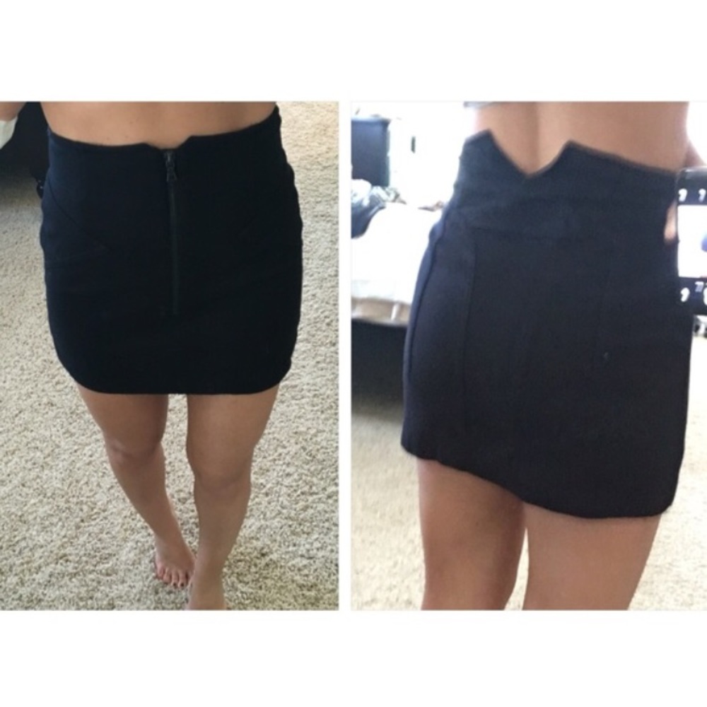 —SOLD on DEPOP— Alexander Wang 90s mini skirt XS - Picture 6 of 8